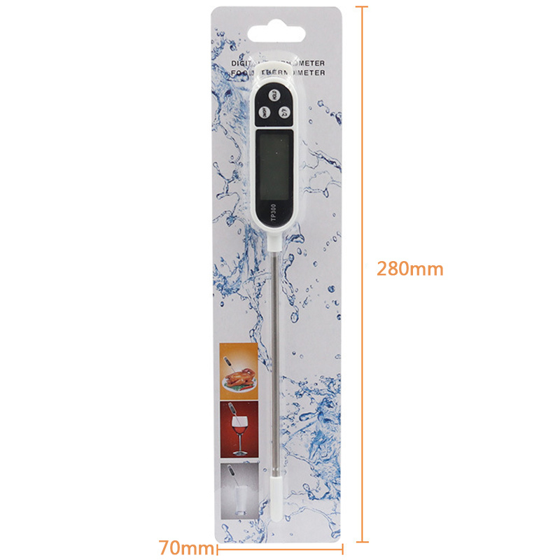 1pc Lebensmittelthermometer TP300 Digitales Küchenthermometer Für Fleisch  Kochen Lebensmittelsonde BBQ Elektronischer Ofen Küchenwerkzeuge
