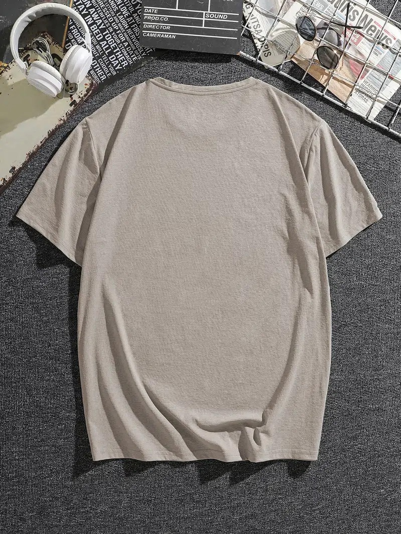 Buy Women Oversized T-Shirt Summer Casual Short Sleeve Loose Tee Tops,  Khaki, Medium at