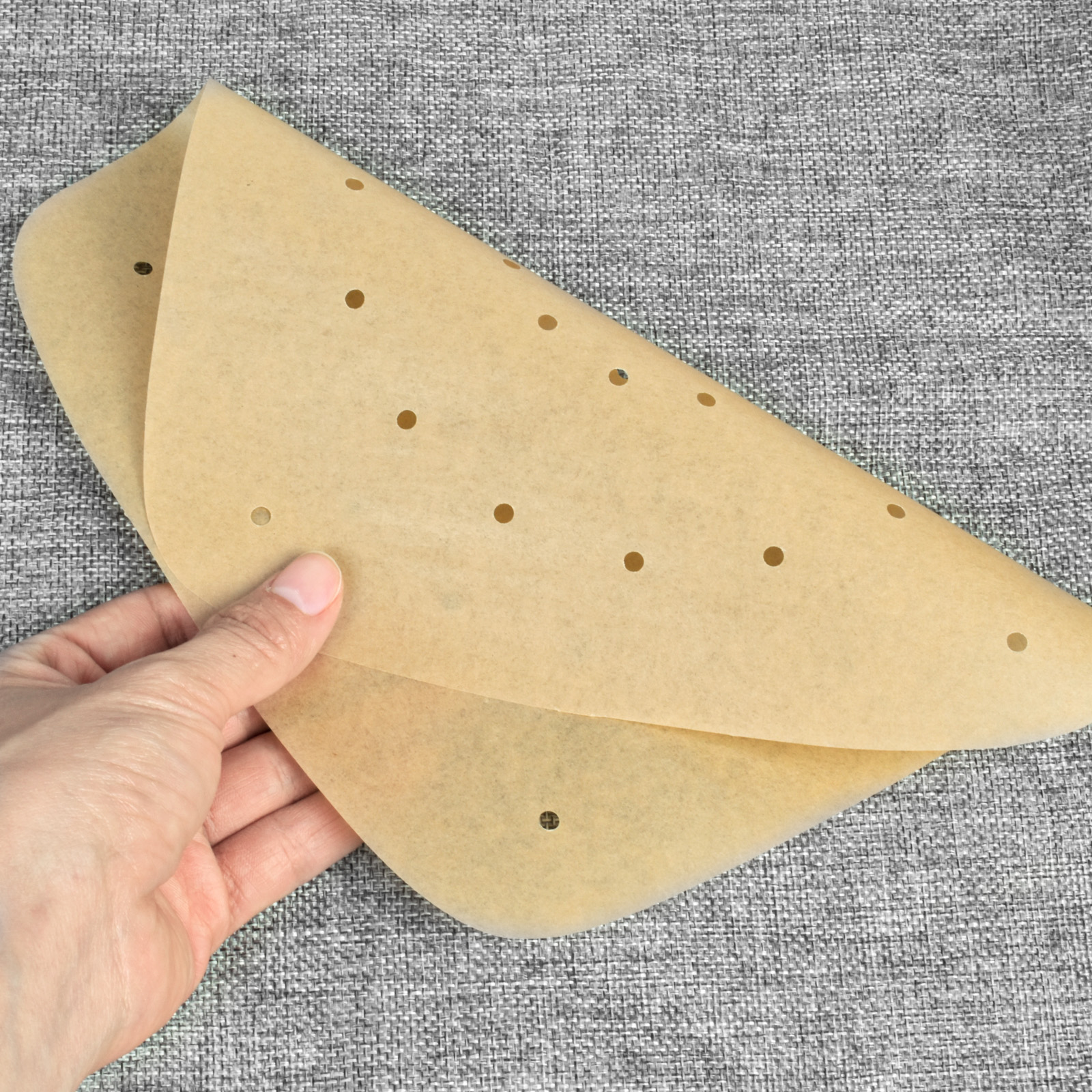 Disposable Air Fryer Liners With Holes Perforated Parchment - Temu