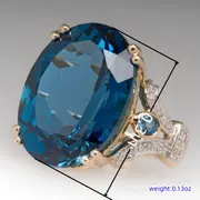 exaggerated ring silver plated inlaid large aaa zircon multi colors to choose stunning decor for party perfect birthday gift for female details 6