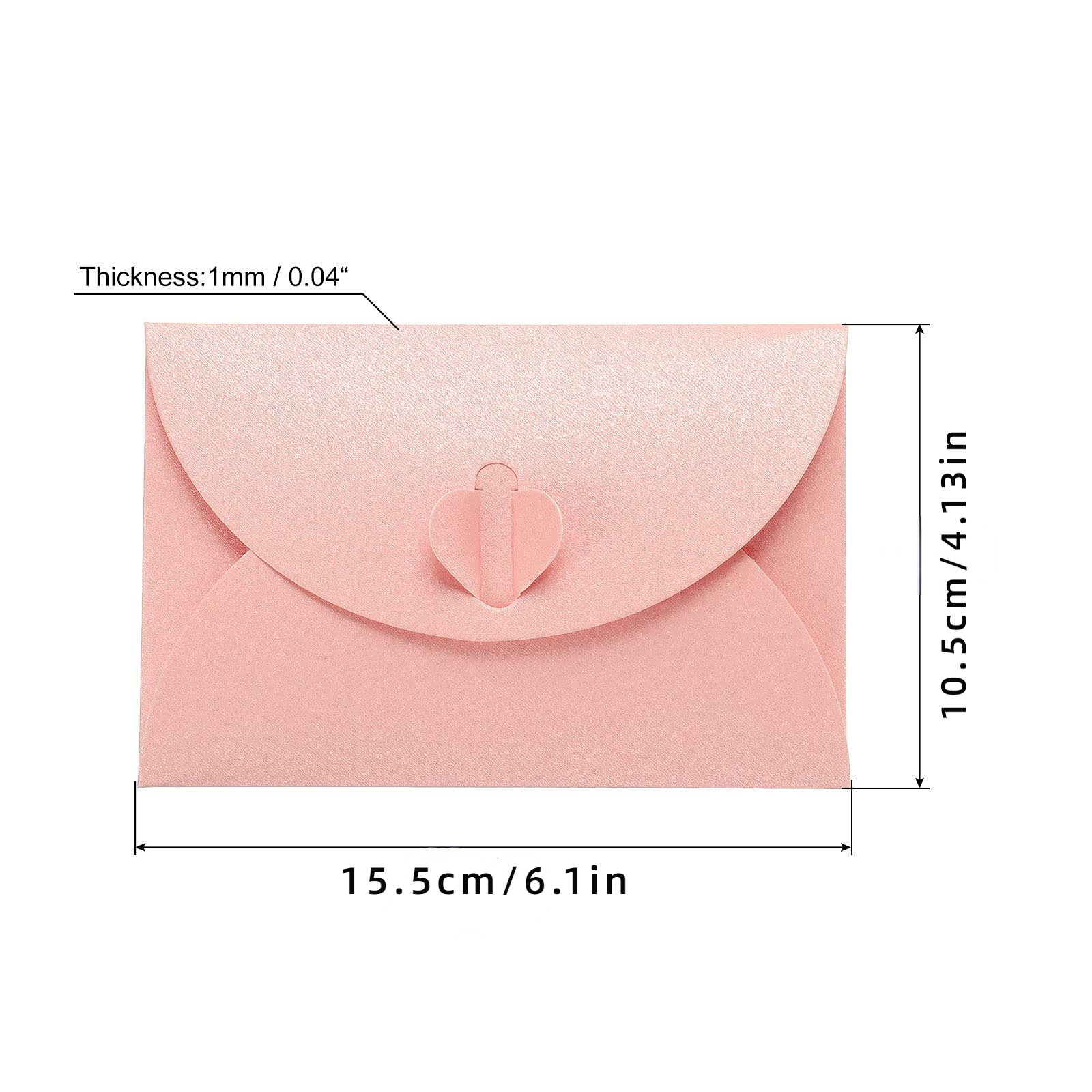 Mini Envelope/Business Card Holder - Pink