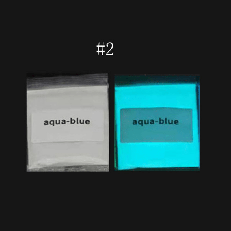 Sky Blue Glow in the Dark Epoxy Powder Pigment