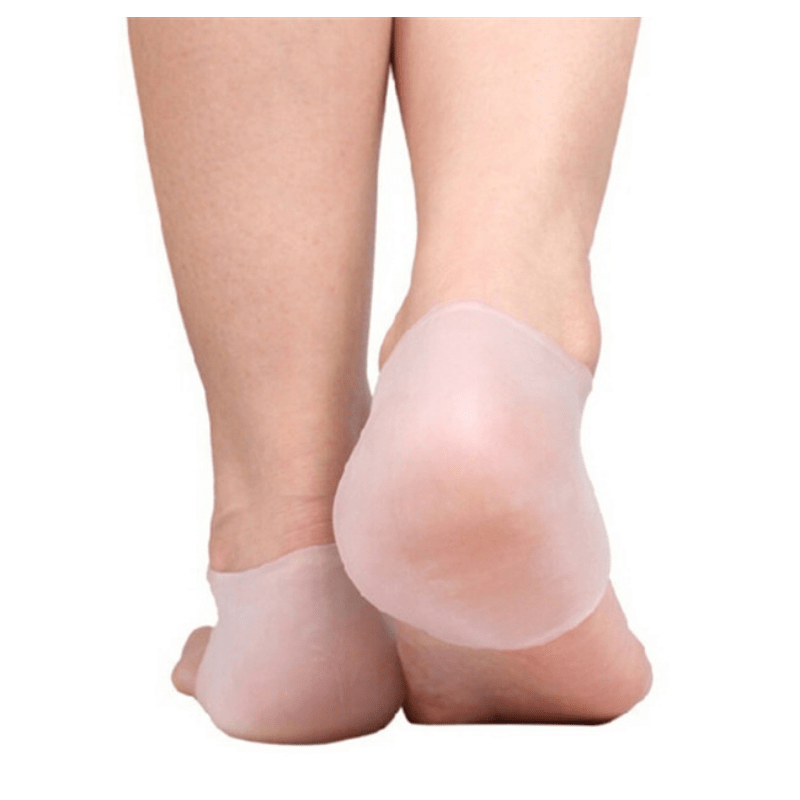 2pcs Silicone Socks For Dry Cracked Feet Women,Moisturizing Socks For Foot  Care,Pedicure Socks, Heel Socks