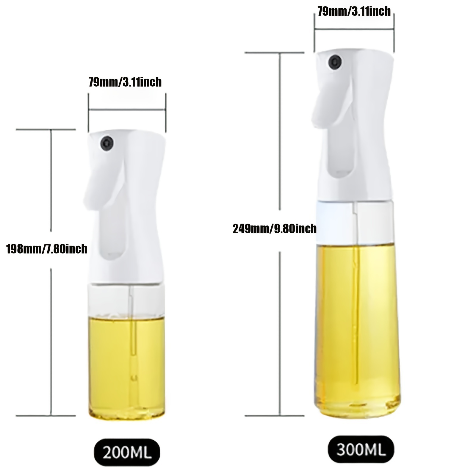 2-in-1 Oil Dispenser Bottle With Brush - Convenient Liquid Seasoning Bottle  For Kitchen Supplies - Big Capacity Olive Oil Sprayer For Popcorn, Butter,  And More - Multifunctional Kitchen Tool - Temu