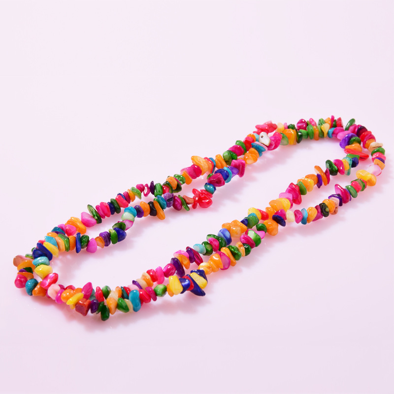 50pcs Natural Crystal Agate Gravel Irregular Shaped Bracelet Necklace Accessories