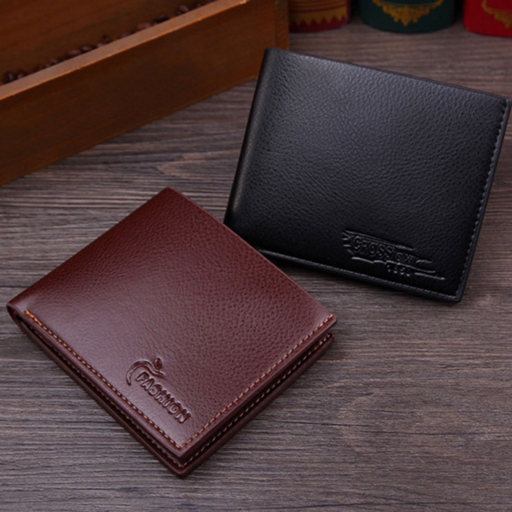 Tan Wallet For Men Gents Purse Artificial Leather