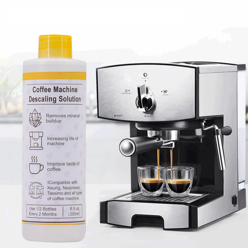 8-Cup Coffee Maker & Descaling Solution Bundle