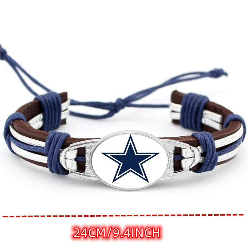 National Football League Dallas Cowboys Bracelet American Football  Conference, Don't Miss These Great Deals