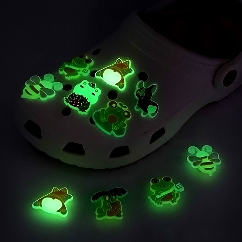 Luminous Shoes Decoration Charms For Clogs Jigs Bubble - Temu