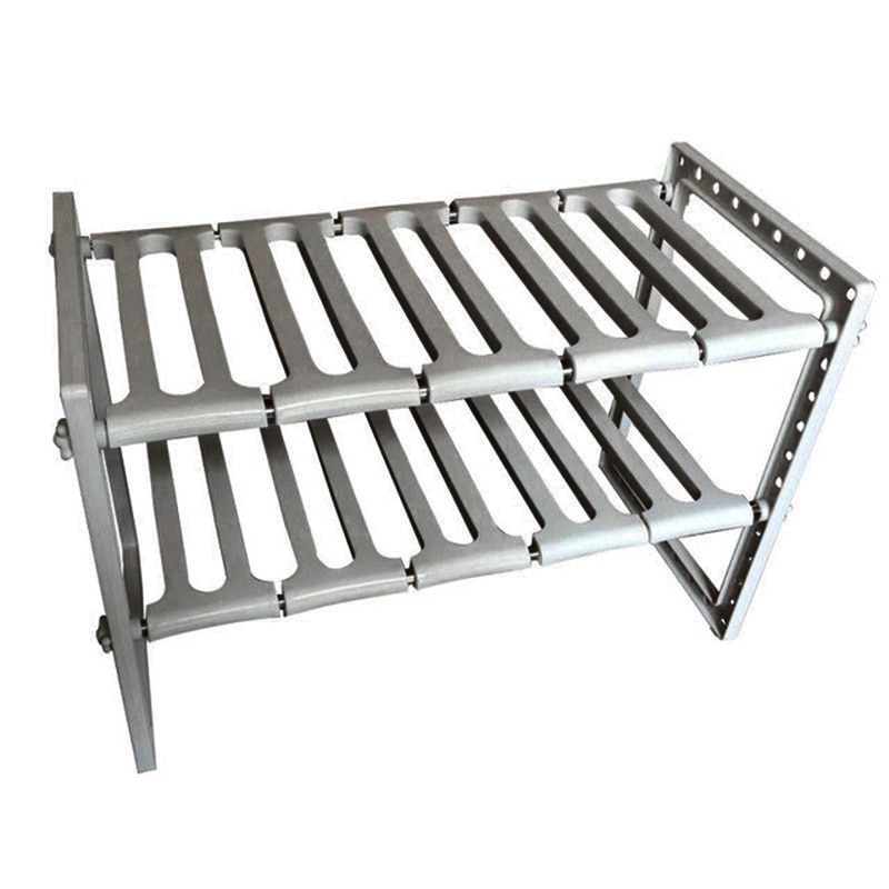 Retractable Steel Shelf 2-Tier Under Sink Cabinet Sliding Basket Organizer  - China Container and Organizer price