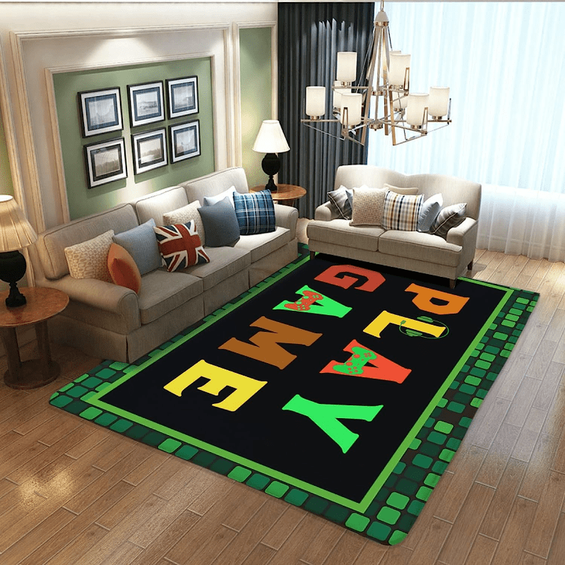  Gamer Rugs for Living Room Boys Bedroom Video Game