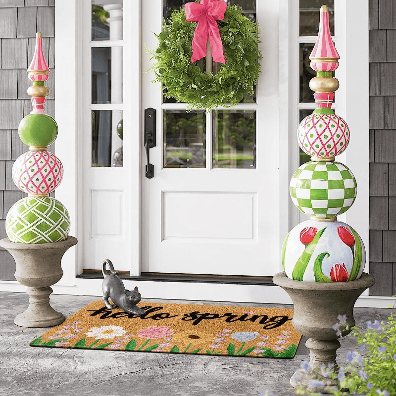 Christmas Mat For Entry Door Porch Indoor And Outdoor Home - Temu