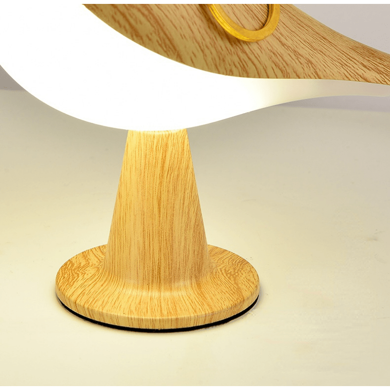 Veilleuse Touch Dimming Car Décoration Aromathérapie Oiseau Lampe de Table  Abs Pc Creative Tri-color Smart Charging Magpie