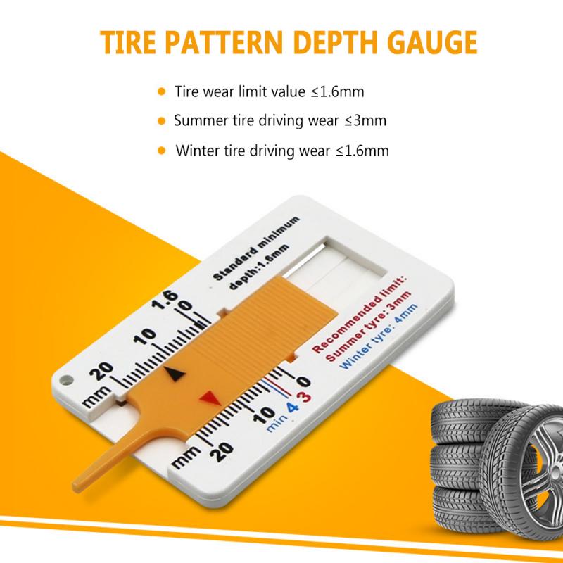 Accurately Measure Tire Tread Depth Car Wheel Tire Depth - Temu Canada
