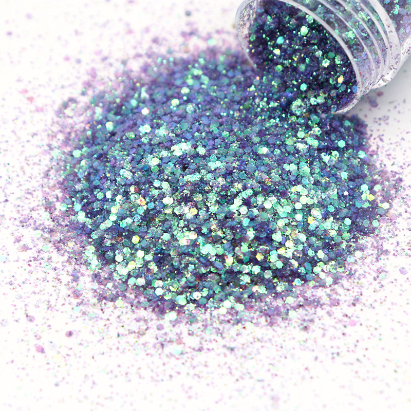 1bottle Glossy Powder Glitter Powder 12 Colors Glitter - Temu