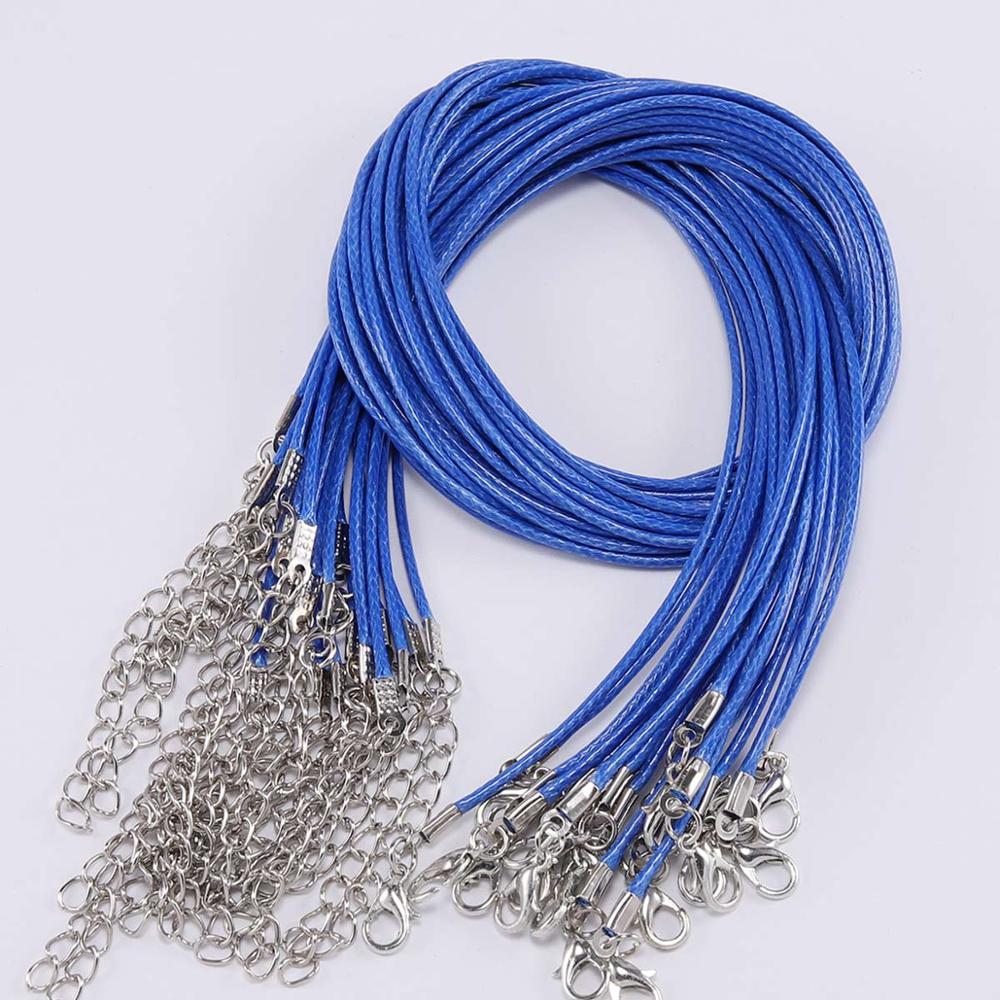 Silk necklace cord on sale with clasp