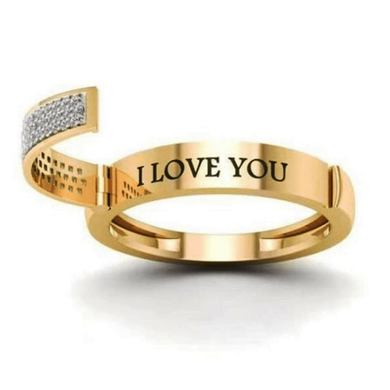 Engraved Promise Ring