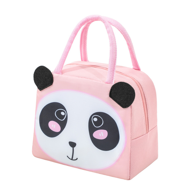 New Cartoon Insulated Lunch Box Tote Bag Hand-held Bento Bag 3d  Three-dimensional Lunch Insulation Bag Aluminum Foil Thickened Lunch Box Bag  - Temu