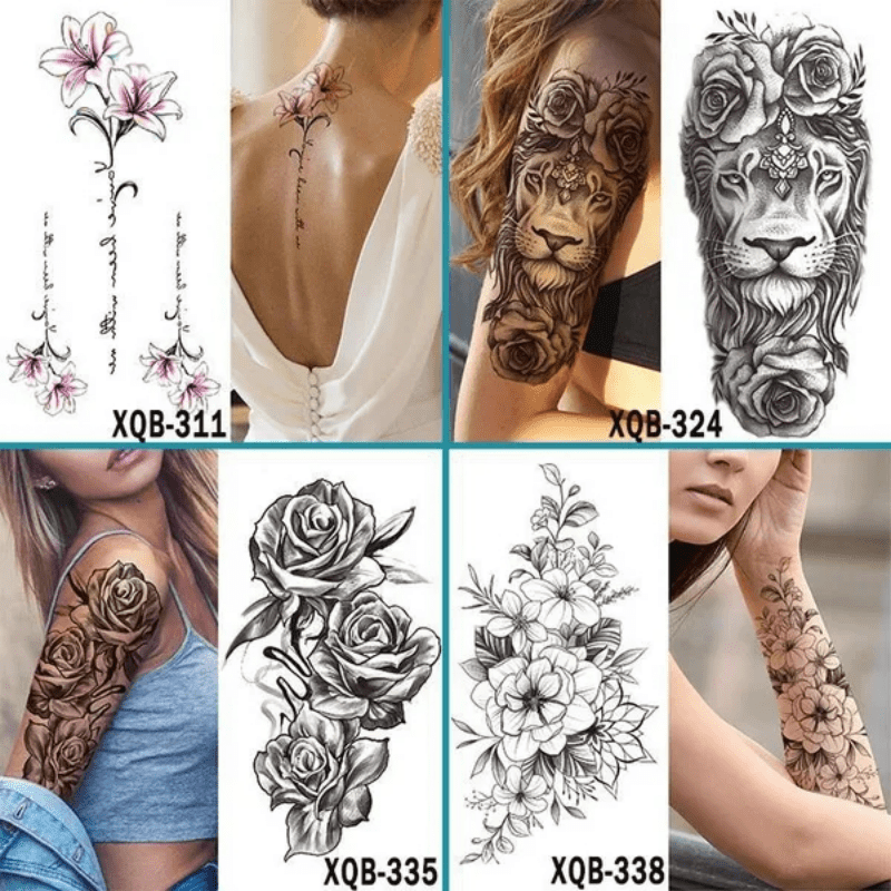 Tattoo Stickers 3D Moon Temporary Tattoos for Adults Mountain Sun Cluster  Dream Catcher Tatoos Pendant Tattoo Sticker Body Arm Tattoo Stickers (Color  : Asq263, Size : 5pcs) : Amazon.ca: Beauty & Personal Care