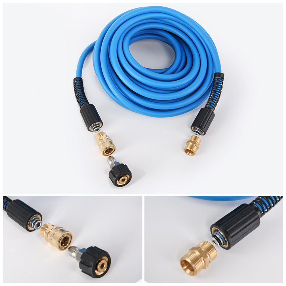 Cheap 6~15 meters High Pressure Washer Hose Pipe Cord Car Washer Water  Cleaning Extension Hose Water Hose for Karcher Pressure Cleaner