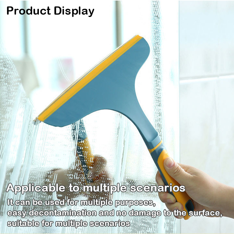 Instrument for Cleaning Window Scrubber and Squeegee on Glass