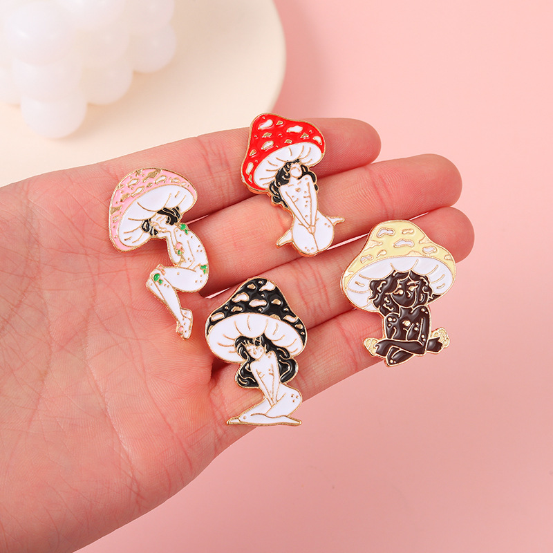 Cute Enamel Girl Desk Brooch Pin For Clothes Backpack Hat - Temu