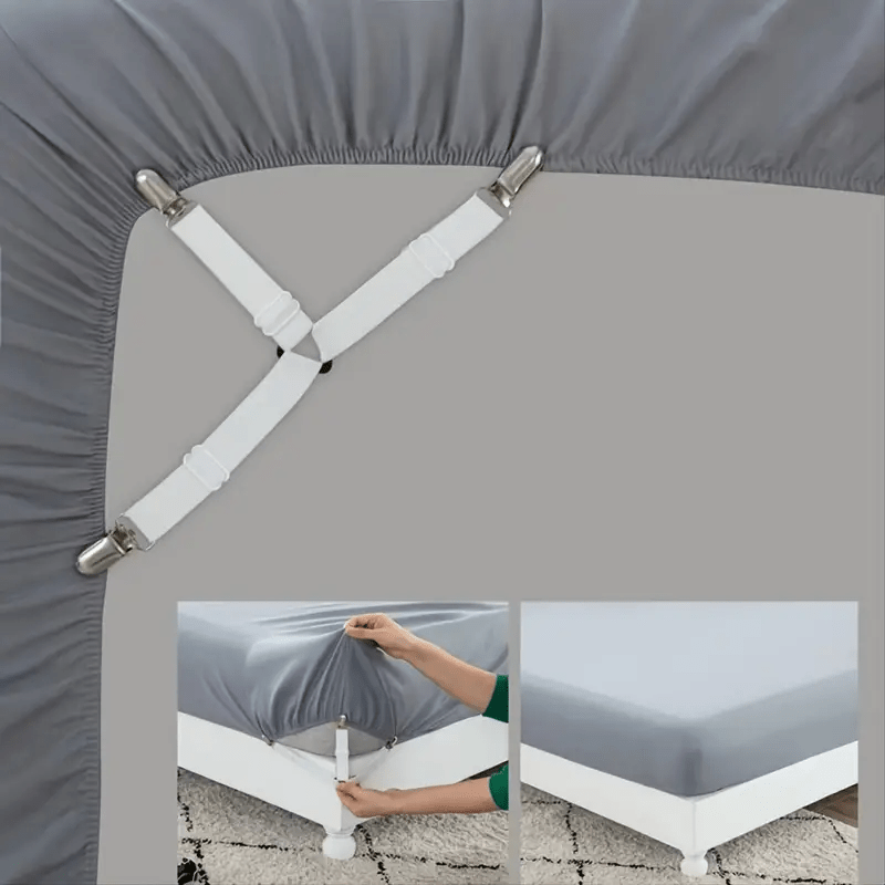 Adjustable Bed Sheet Holder Straps Keep Sheets Securely In - Temu Canada