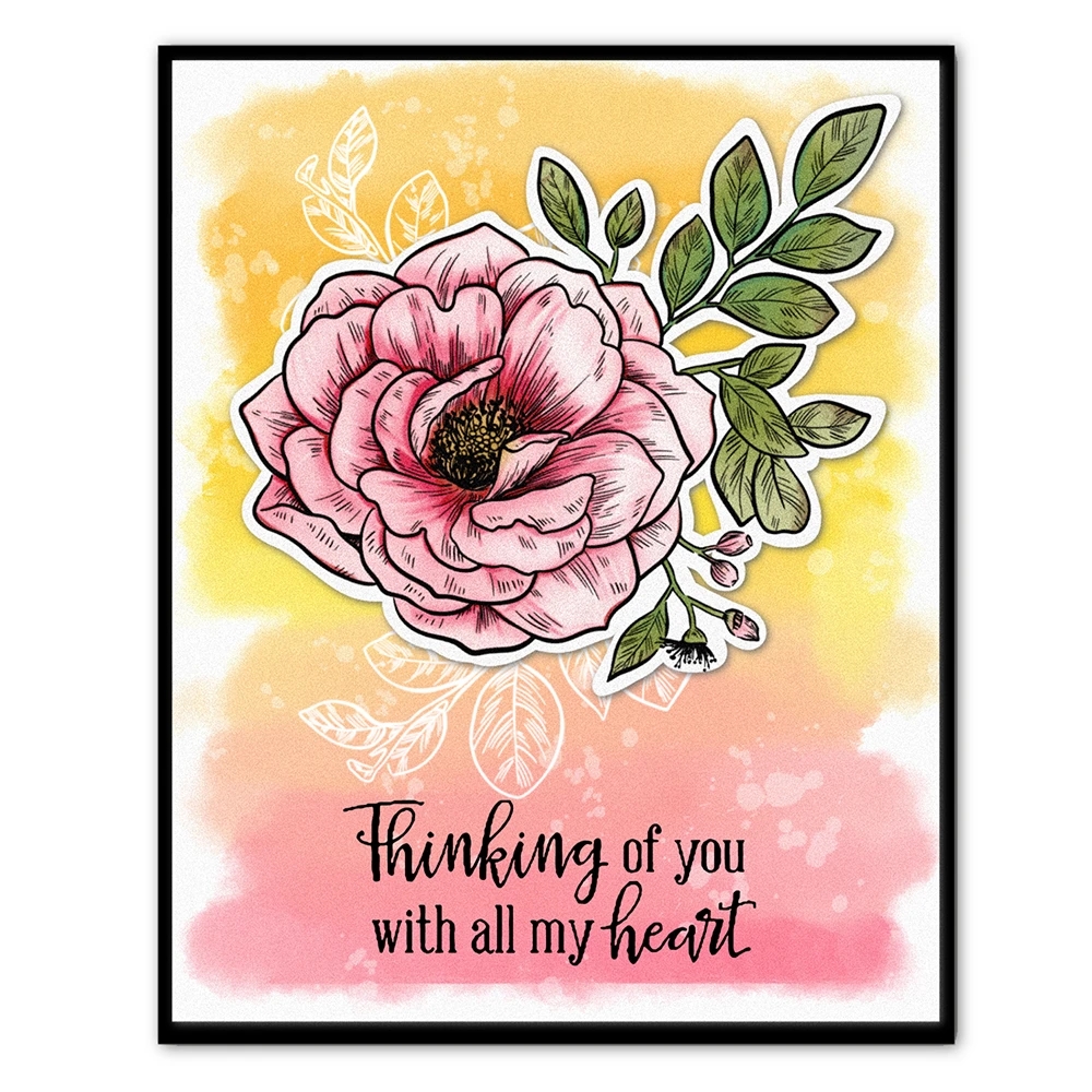 Mangocraft Original Design Painted Flowers Floral Stamps - Temu