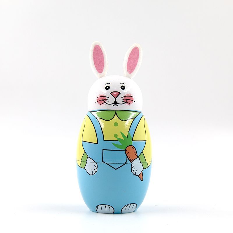 Russian Doll 5 In 1 Easter Bunny Toys Gift Ornaments Decoration | Free  Shipping For New Users | Temu