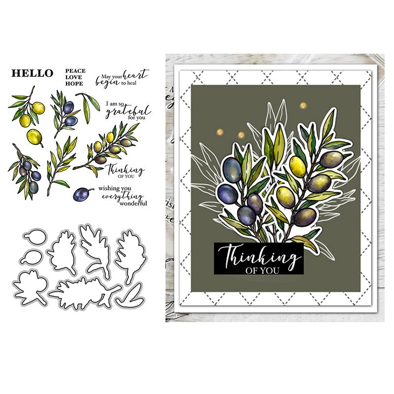 Olive BRANCH greeting card