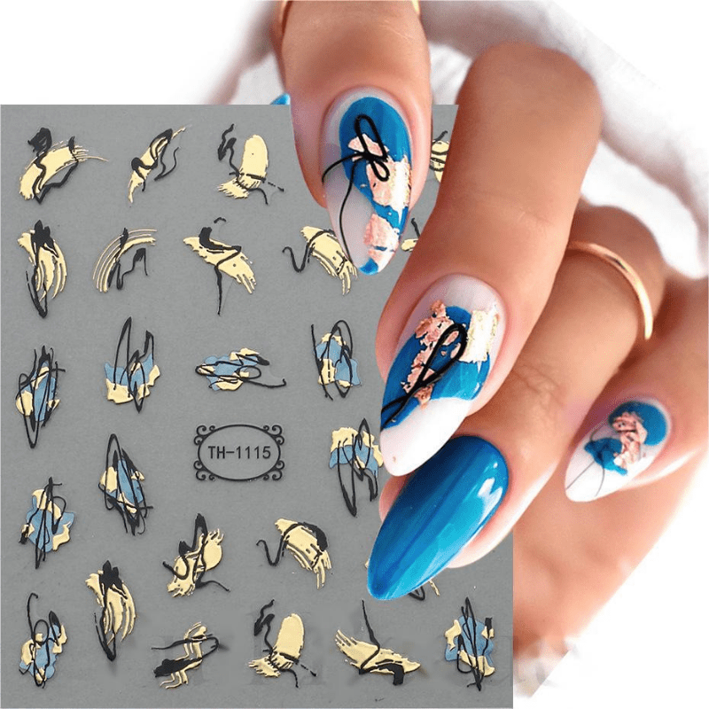 3D Luxury Nail Stickers Decals/ Acrylic Nails Tool
