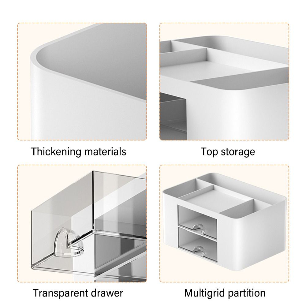 Large Capacity Desktop Storage Drawers For Cosmetics Jewelry - Temu