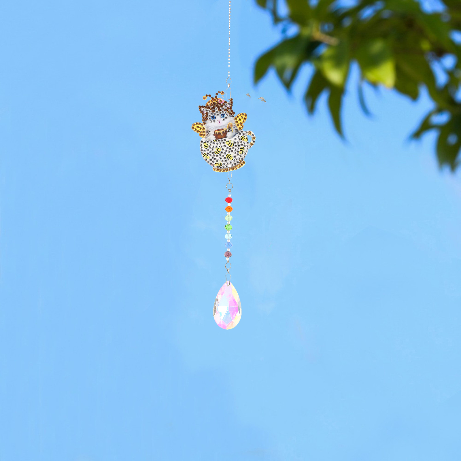 1pc Diamond Painting Wind Chimes Diamond Painting Suncatcher - Temu