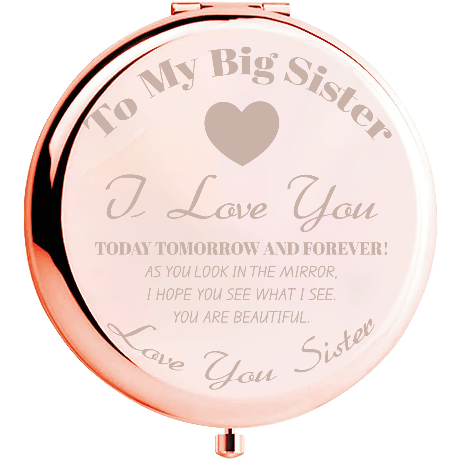 Daughter Gift from Mom Dad Rose Gold Compact Makeup Mirror Stocking  Stuffers for Teen Girls Daughter in Law Gifts for Daughter Birthday  Valentines Day Graduation Teen Girls Gift Ideas
