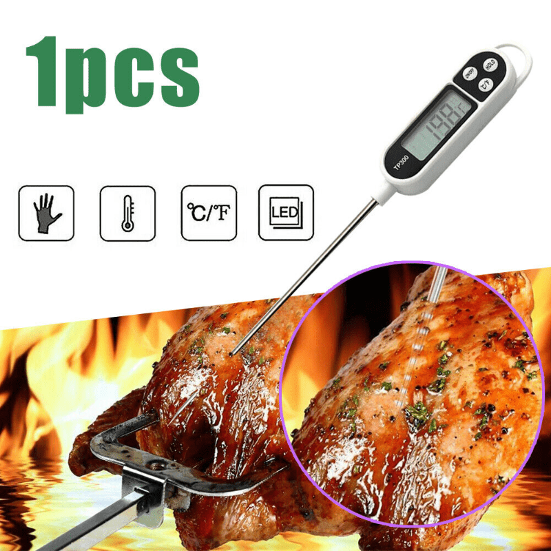 Thermomètre de cuisine numérique pour viande eau lait cuisson sonde  alimentaire BBQ thermomètre de four électronique outils de cuisine TP300