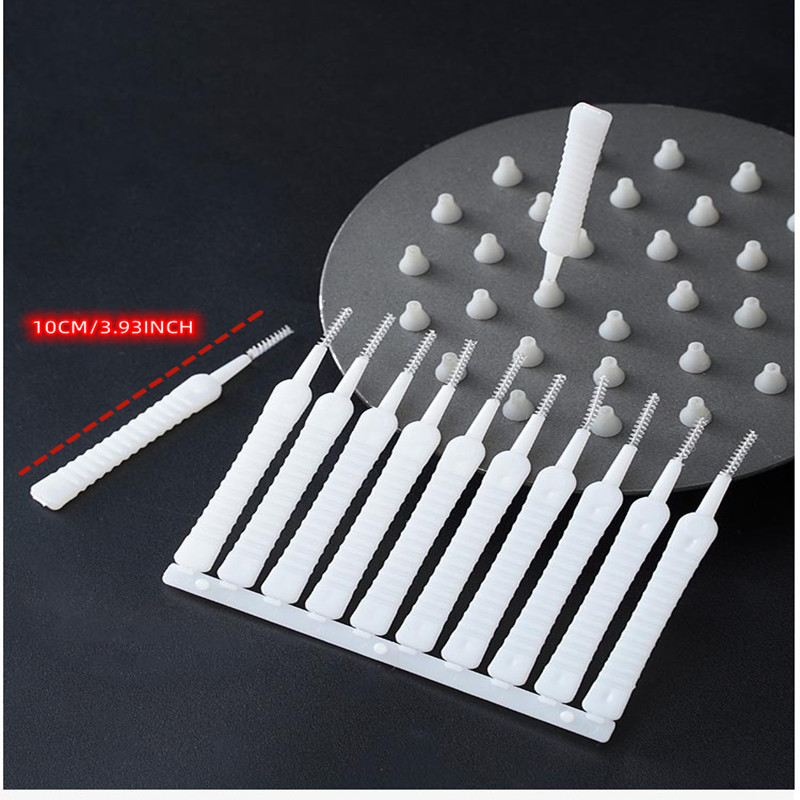 10/5x Shower Head Cleaning Brush Pore Gap Hole Anti-clogging Dredge Cleaner  Tool