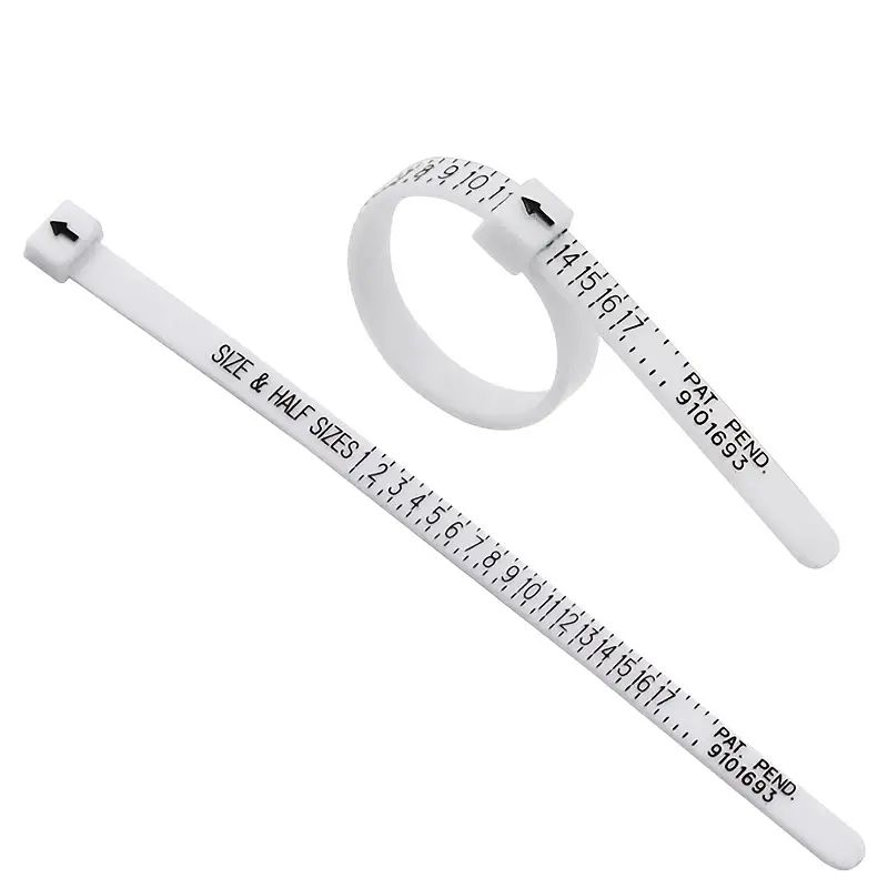 Ring Measuring Ruler With Magnifier Finger Coil Ring Sizing Tool UK/US Size  Gauge Ring Sizer Accessories Insert Tightener Tools - AliExpress