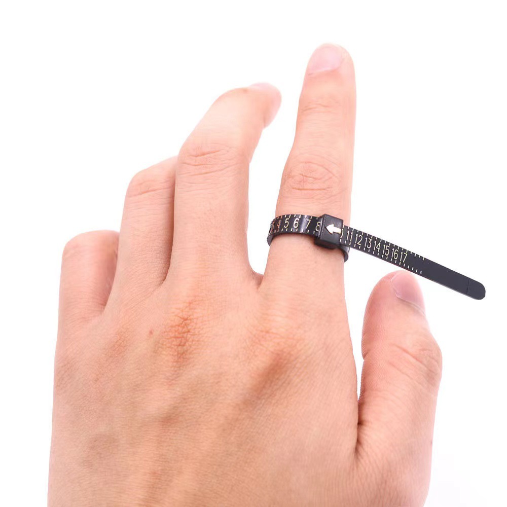 Ring Sizer Measuring Tool Reusable Finger Size Measuring - Temu