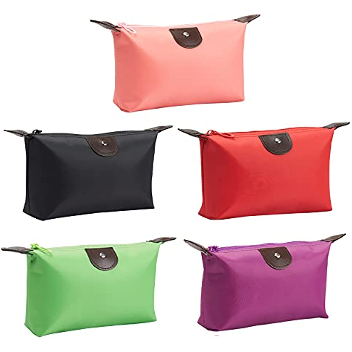 Cute Small Makeup Bags For Purse, Waterproof Mini Zipper Cosmetic Bags