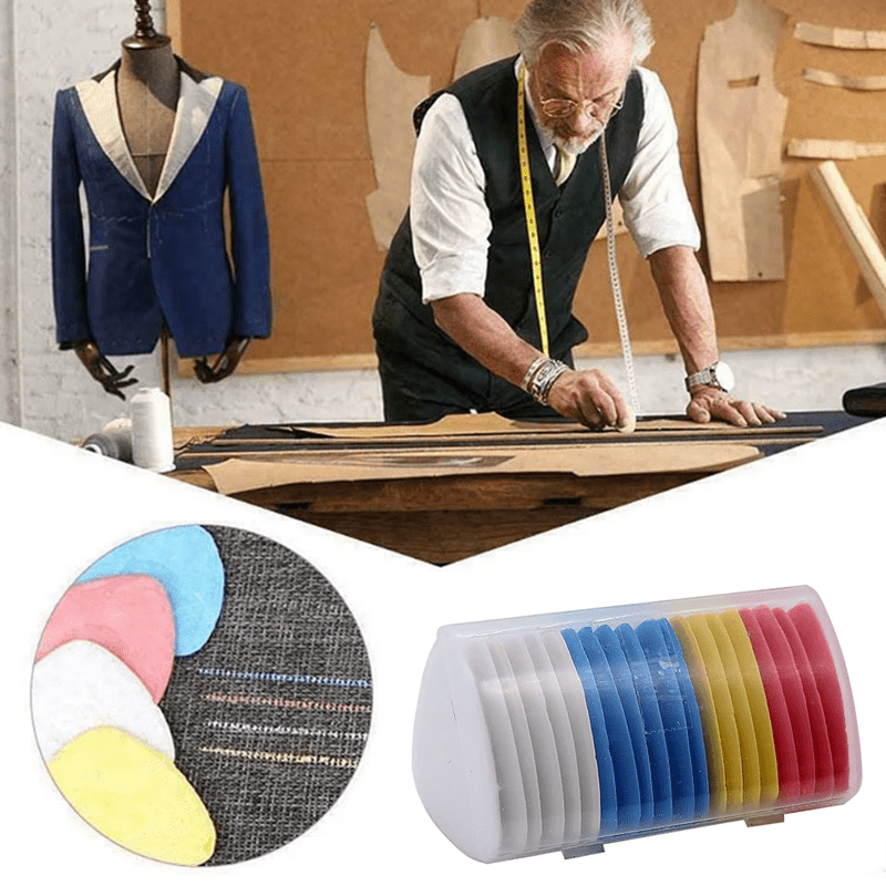 Tailors Chalk Multicolor Fabric Chalk Erasable Sewing Marker - Temu