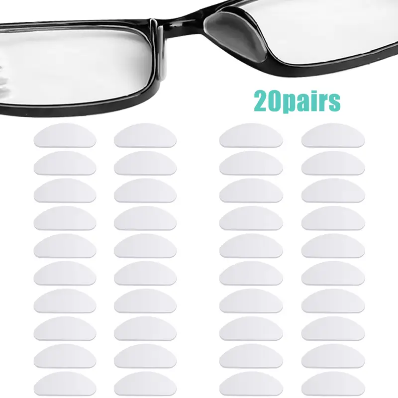 20 Paar Silikon nasenpads Brillen Transparente - Temu Austria