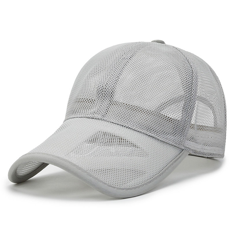 lizyue Men Baseball Hat Hollow Out Breathable Mesh Coconut Tree