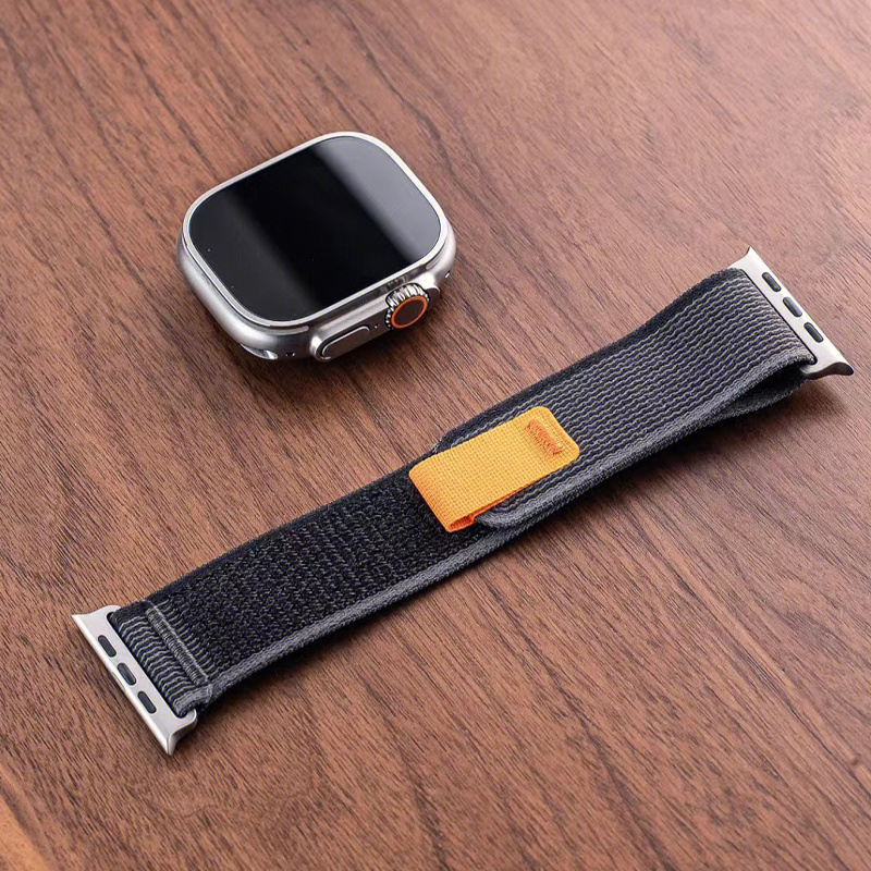 Trail Loop+charger For apple watch band 49mm 44mm 40mm 45mm 41mm 42mm 44 45  49 mm correa iWatch Ultra series 8 7 5 3 se 6 strap