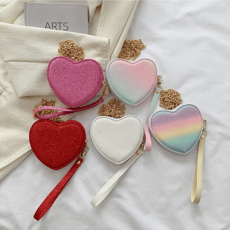 Boxy Heart Shaped Purse