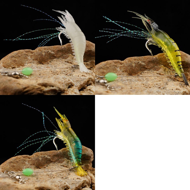 Luminous Shrimp Lures Soft Baits Tpe Material Maximum Bait - Temu Australia