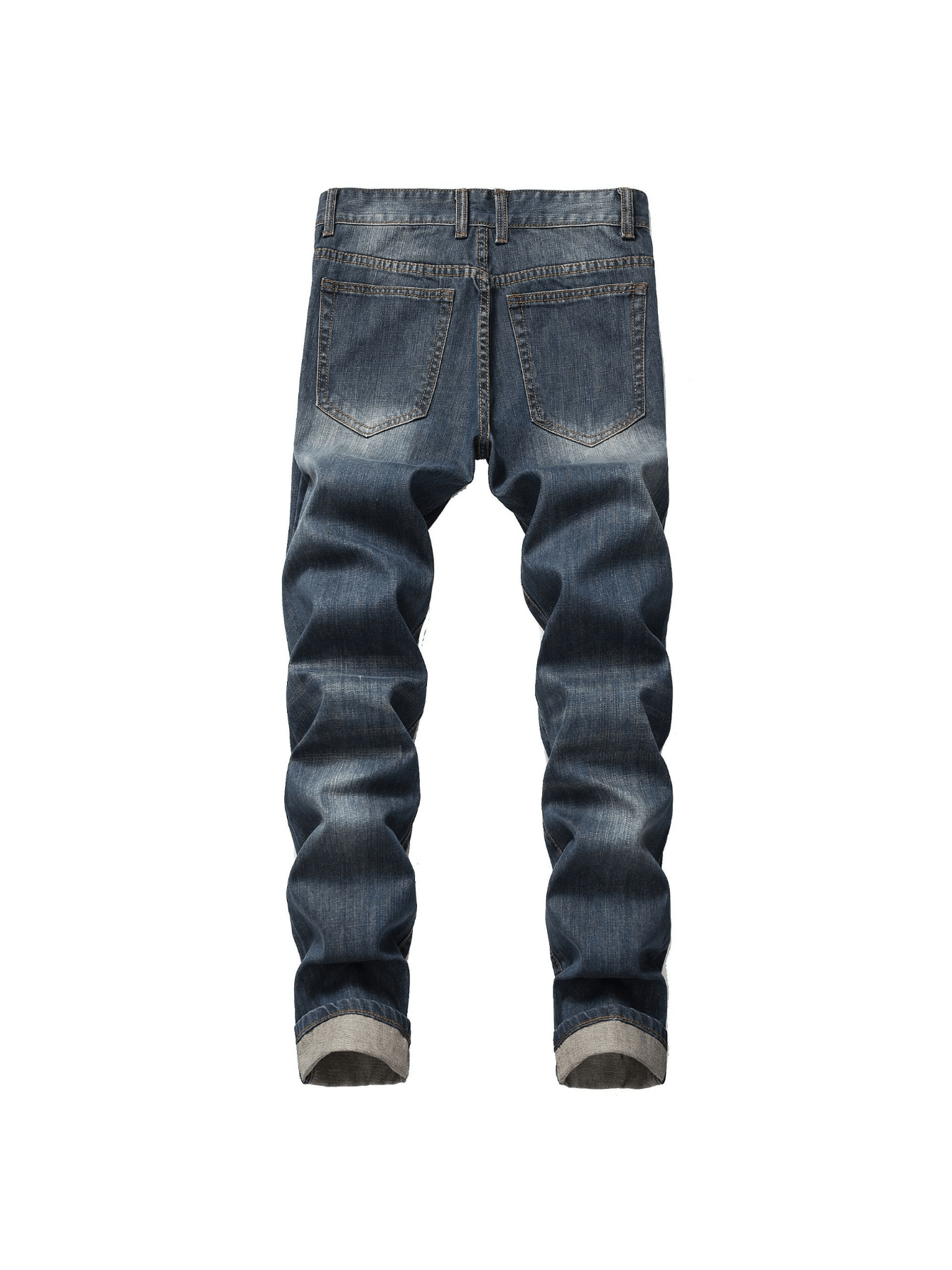 Men's Casual Ripped Jeans with Pockets