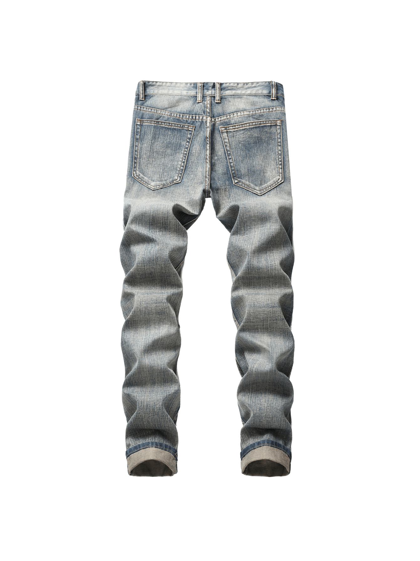 Men's Casual Ripped Jeans with Pockets