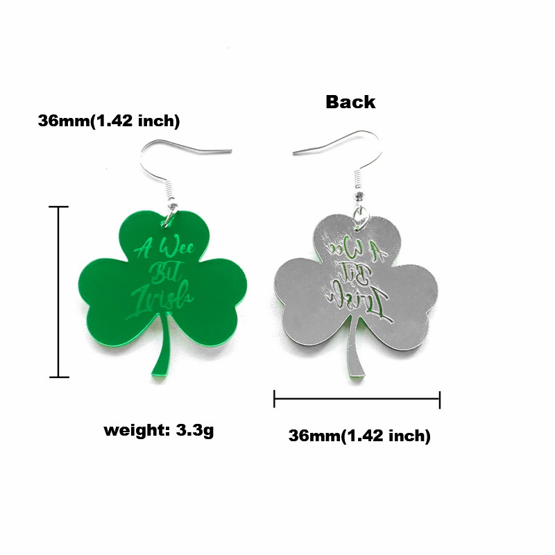 Four Leaf Clover Silicone Earring Back