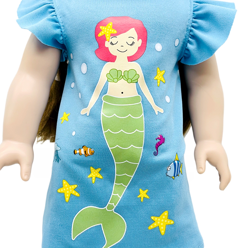 Doll Clothes Light Pattern Doll Dress Outfits for 45-72 cm Doll
