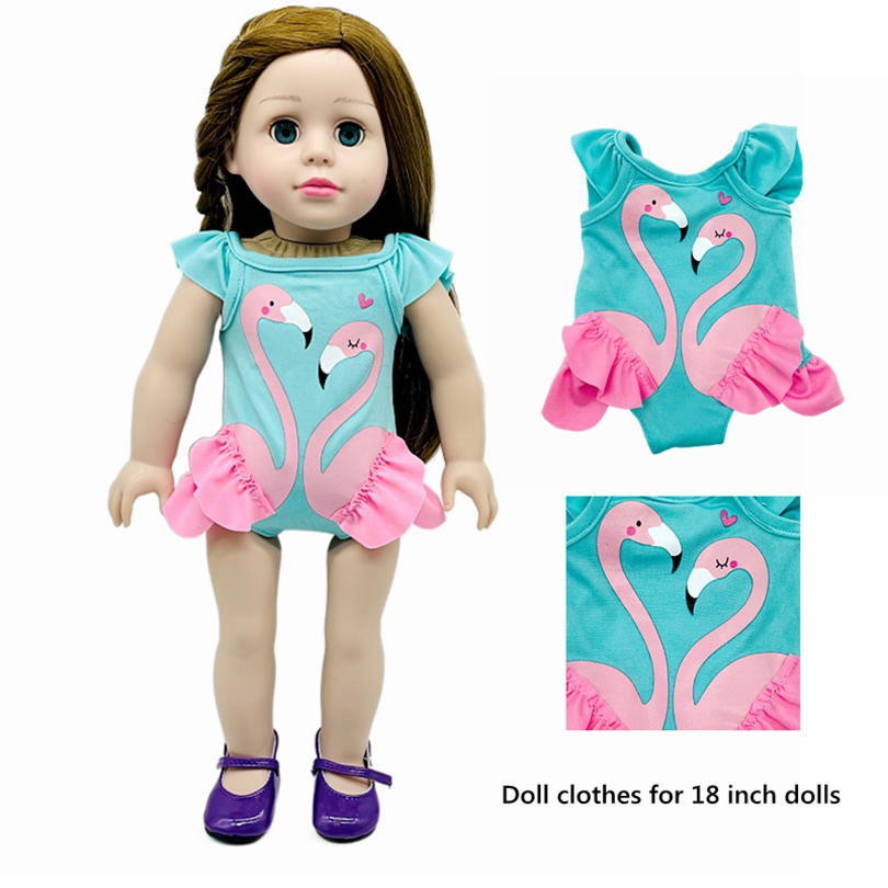 Fashion Doll Clothes Wide Pants Vintage Top Fit 18 American Dolls